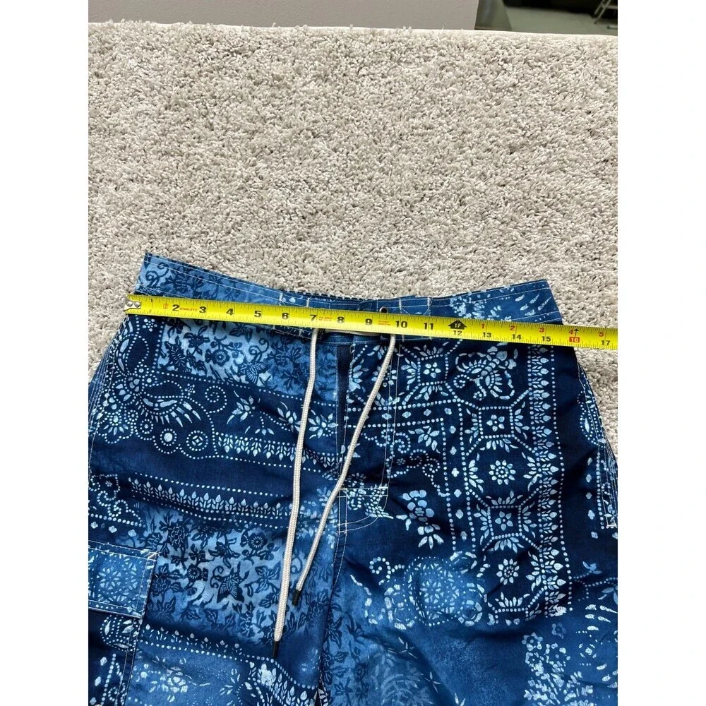 Polo Ralph Lauren Graphic Print Swimwear With Liner Drawstring Mens Medium